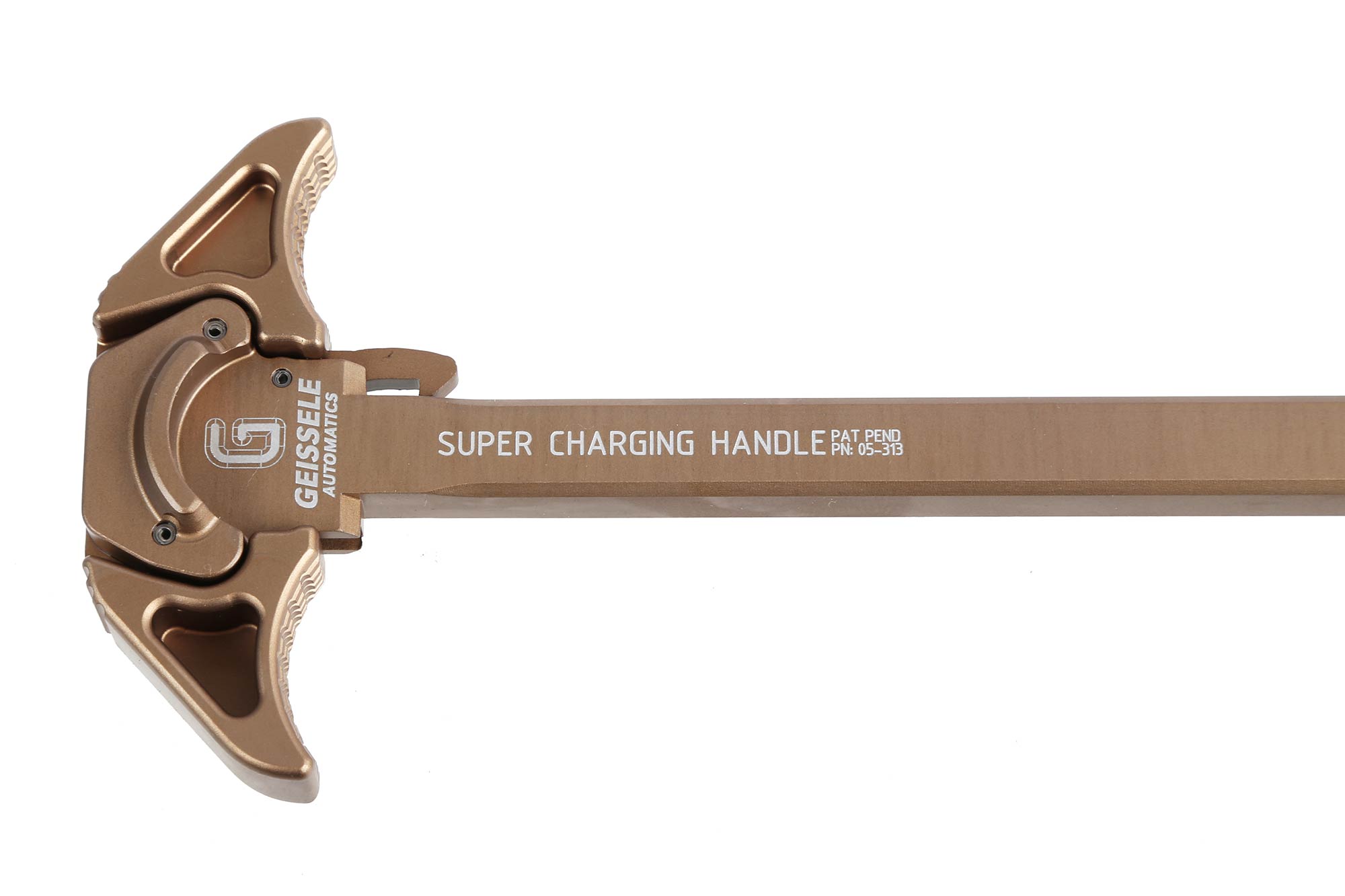 トイガン GEISSELE AUTOMATICS Charging Handle Geissele Automatics AR-15 Ambidextrous Charging Handle - Desert Dirt